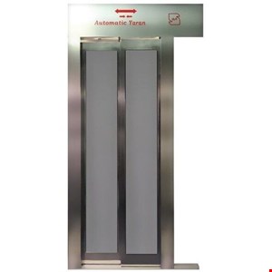   درب آسانسور تمام اتوماتیک تلسکوپی یاران سایز ۹۰ دو لته